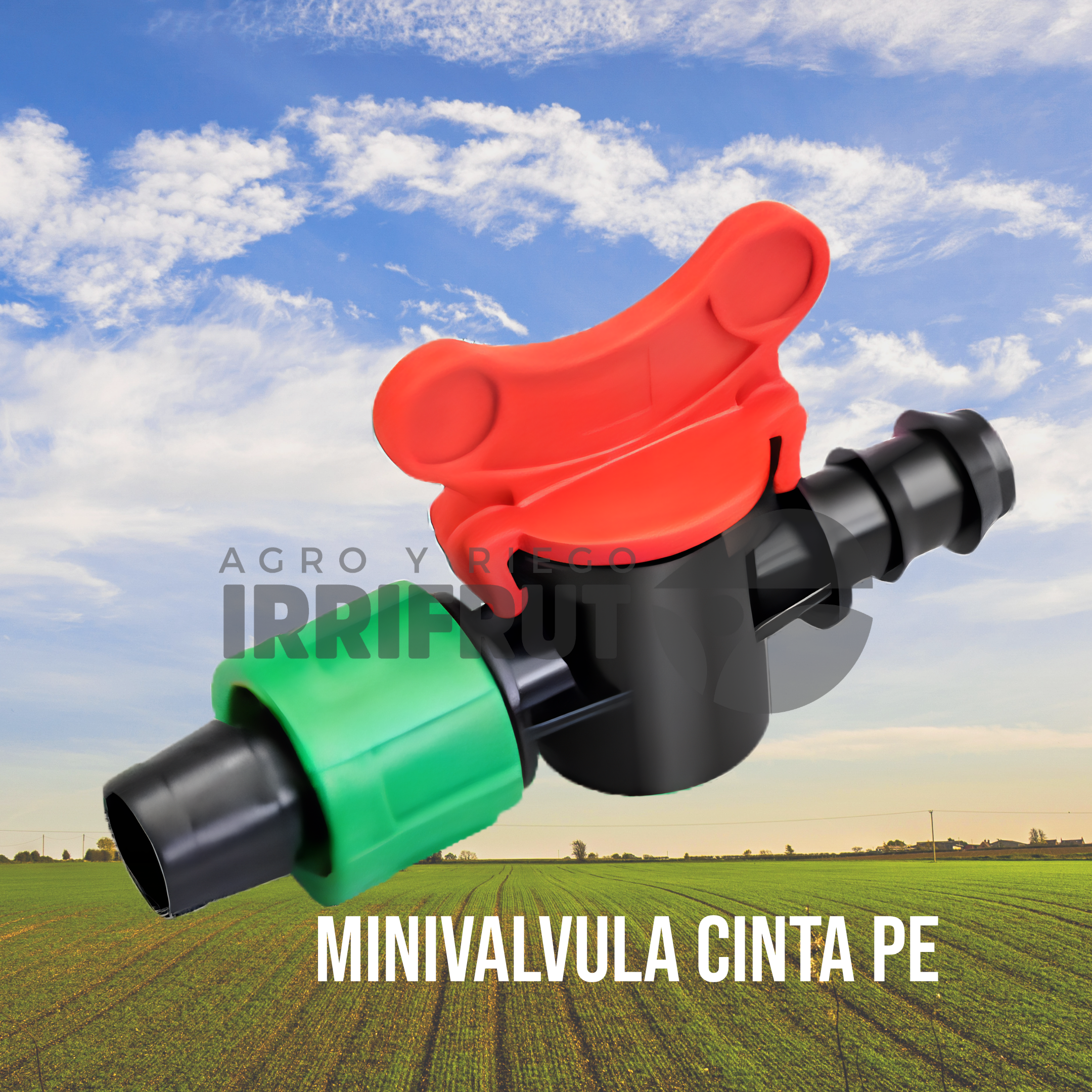 PACK 10 - Mini Válvula Cinta PE, 17 x 16 mm