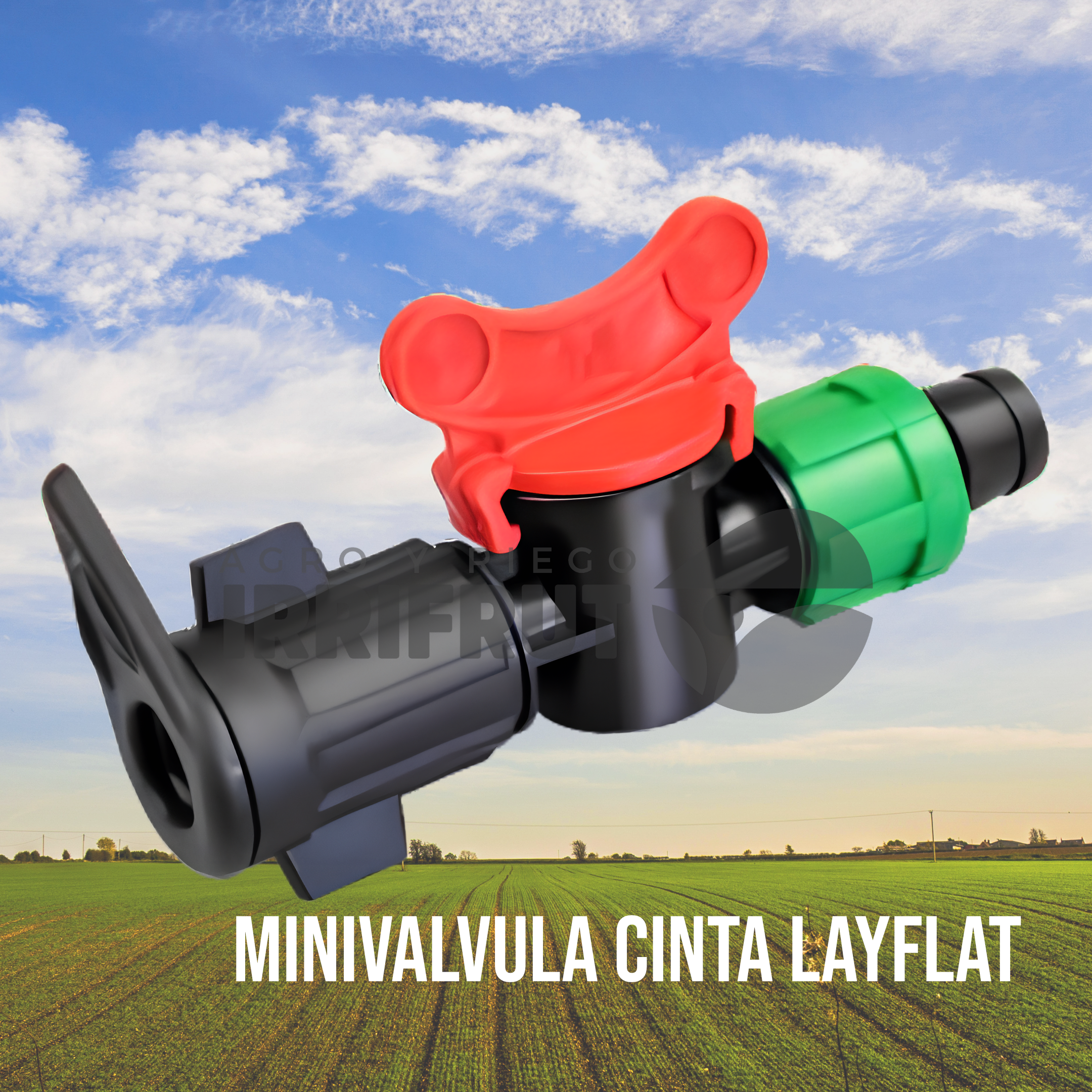 PACK 10 - Mini Válvula Cinta - Lay Flat, 17 x 15 mm